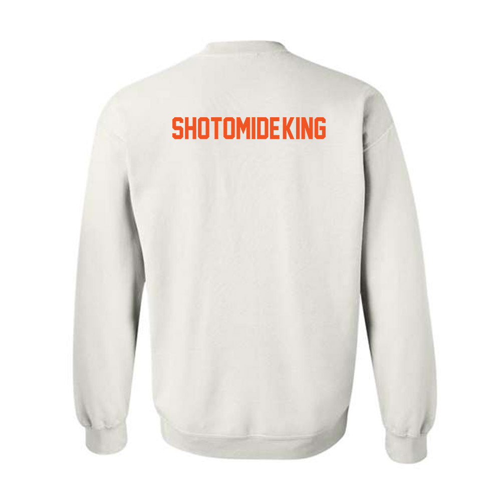 Oklahoma State - NCAA Football : Ayo Shotomide-King - Crewneck Sweatshirt