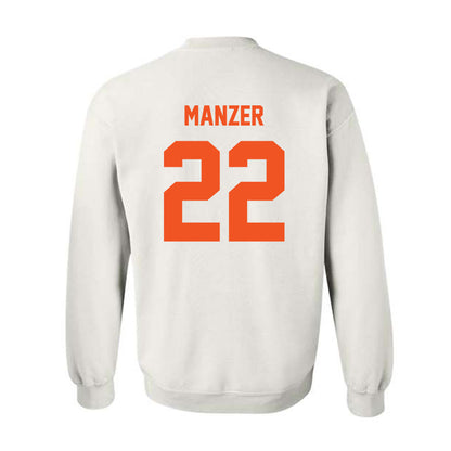 Oklahoma State - NCAA Men's Basketball : Brooks Manzer - Crewneck Sweatshirt