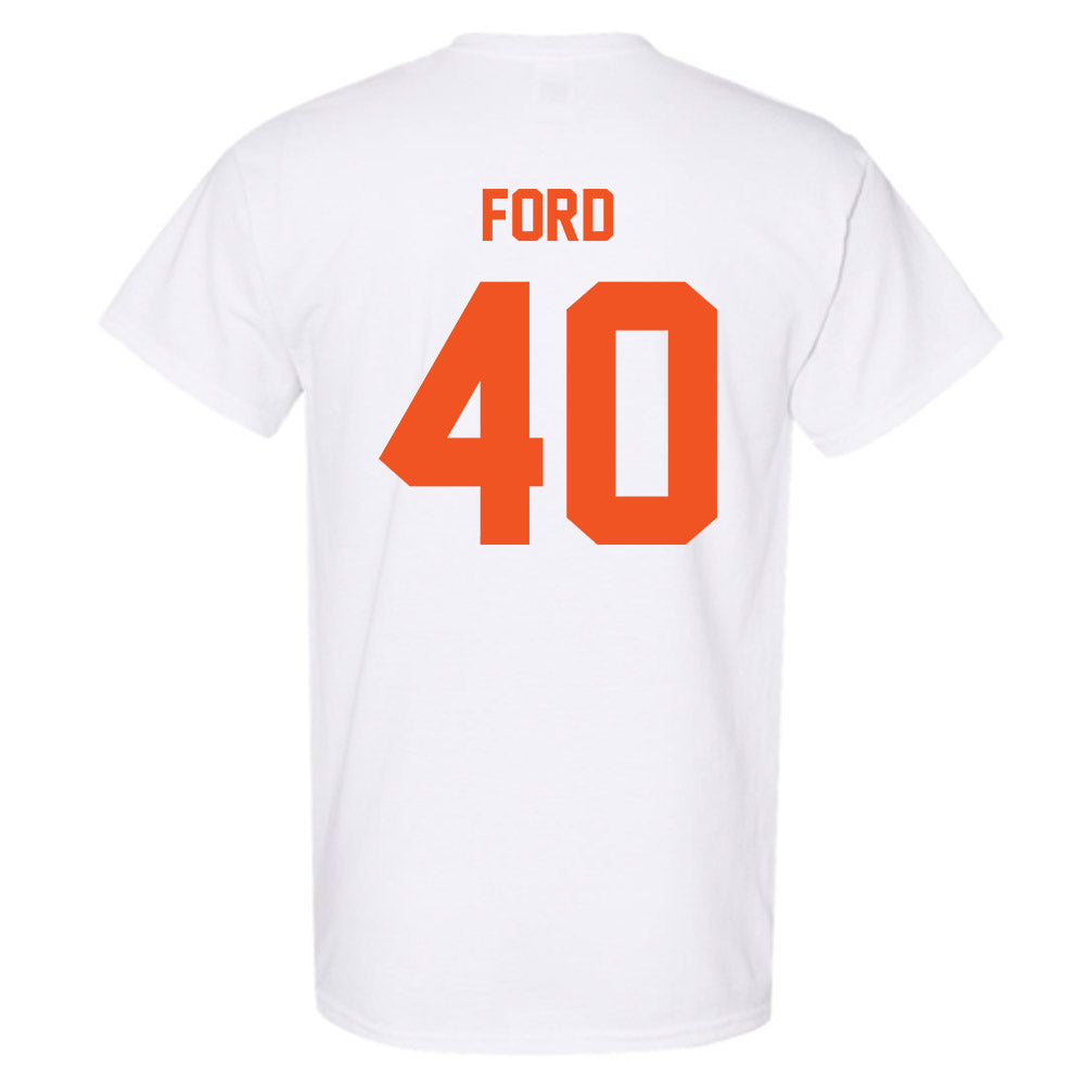 Oklahoma State - NCAA Football : Josh Ford - T-Shirt