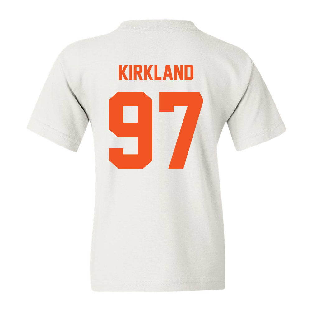 Oklahoma State - NCAA Football : Justin Kirkland - Youth T-Shirt