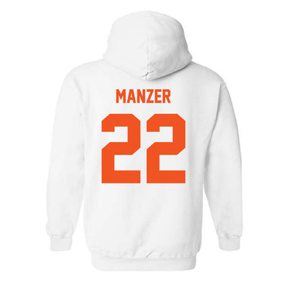 Oklahoma State - NCAA Men's Basketball : Brooks Manzer - Hooded Sweatshirt