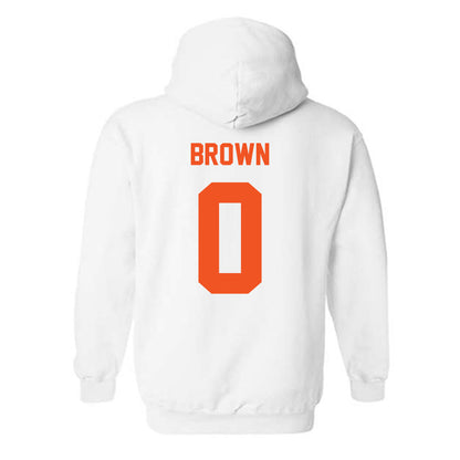 Oklahoma State - NCAA Men's Basketball : Naz Brown - Hooded Sweatshirt