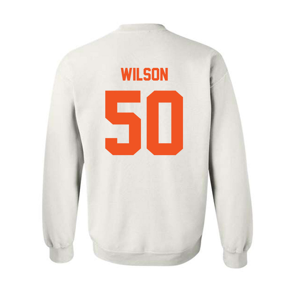 Oklahoma State - NCAA Football : Gunnar Wilson - Crewneck Sweatshirt