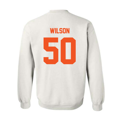 Oklahoma State - NCAA Football : Gunnar Wilson - Crewneck Sweatshirt