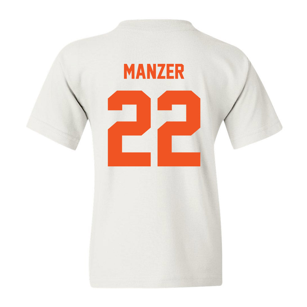 Oklahoma State - NCAA Men's Basketball : Brooks Manzer - Youth T-Shirt