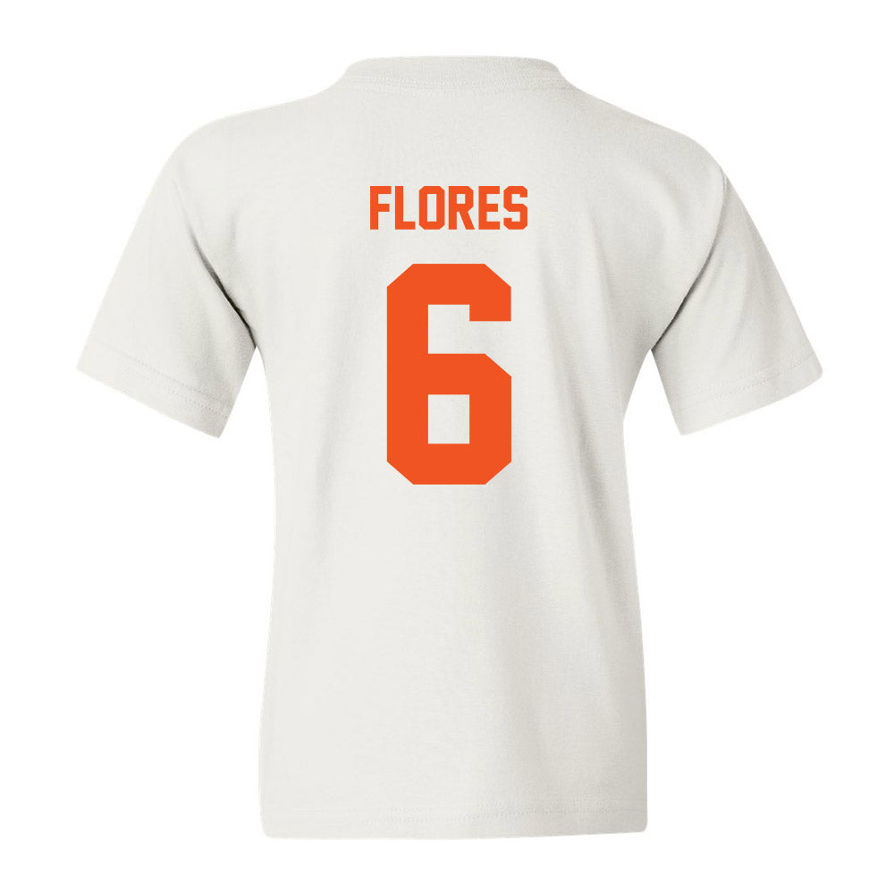 Oklahoma State - NCAA Football : Zane Flores - Youth T-Shirt