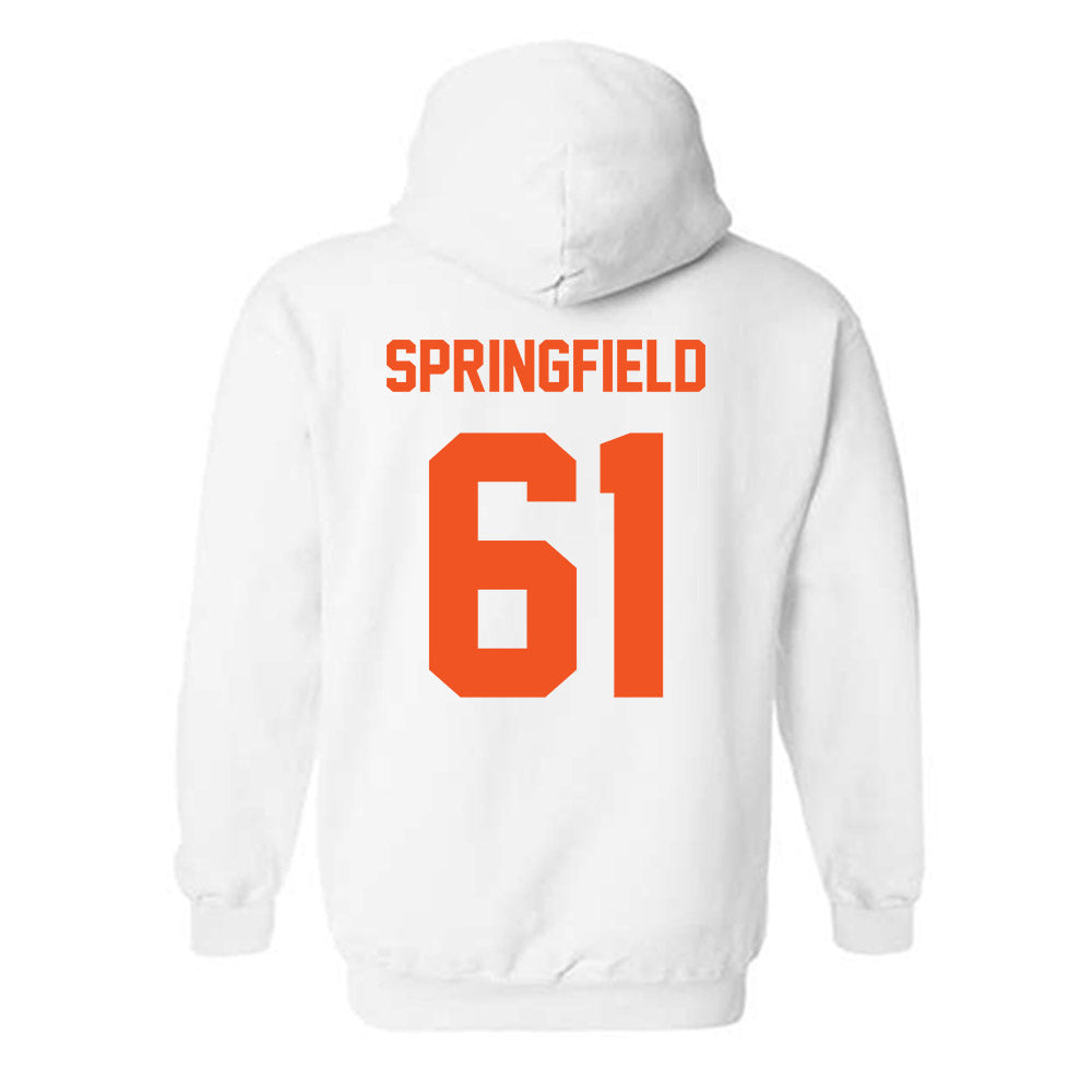 Oklahoma State - NCAA Football : Jake Springfield - Hooded Sweatshirt