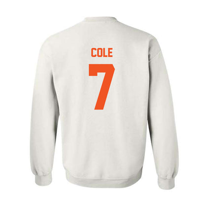 Oklahoma State - NCAA Men's Basketball : Kirk Cole - Classic Shersey Crewneck Sweatshirt-2