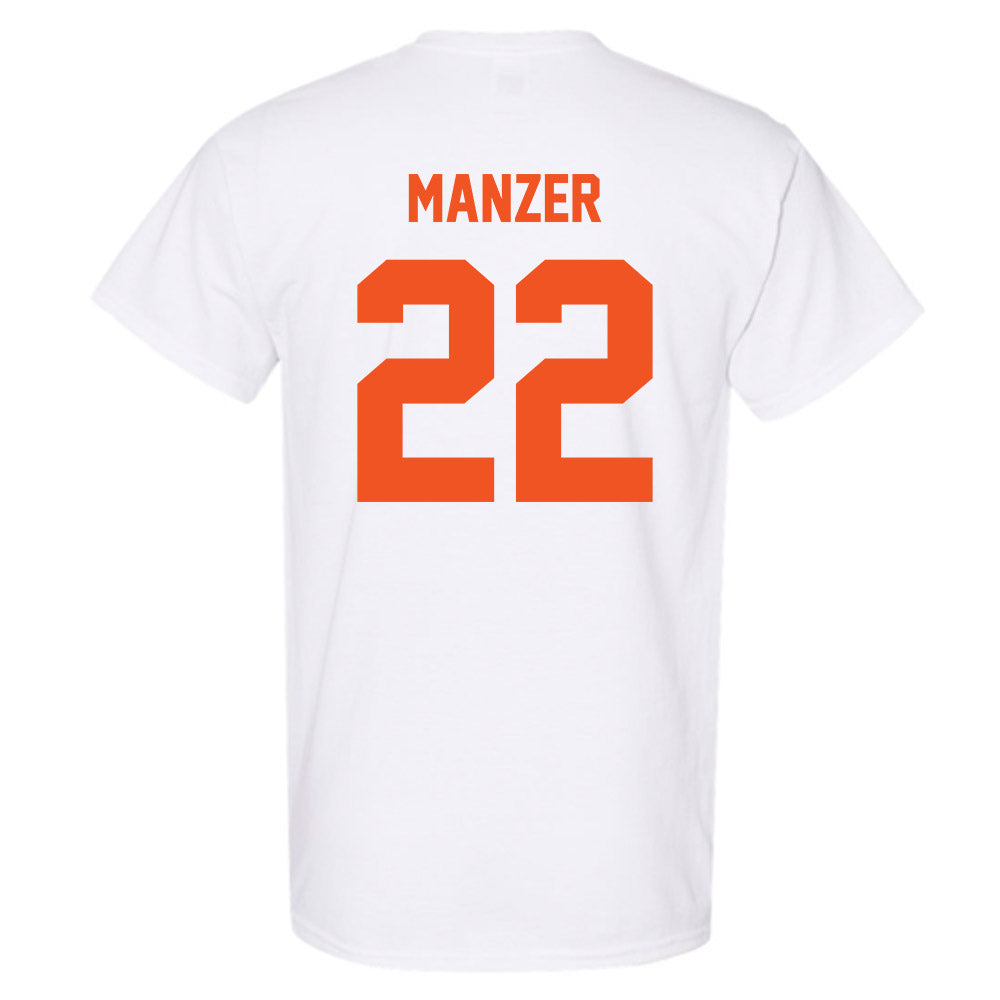 Oklahoma State - NCAA Men's Basketball : Brooks Manzer - T-Shirt