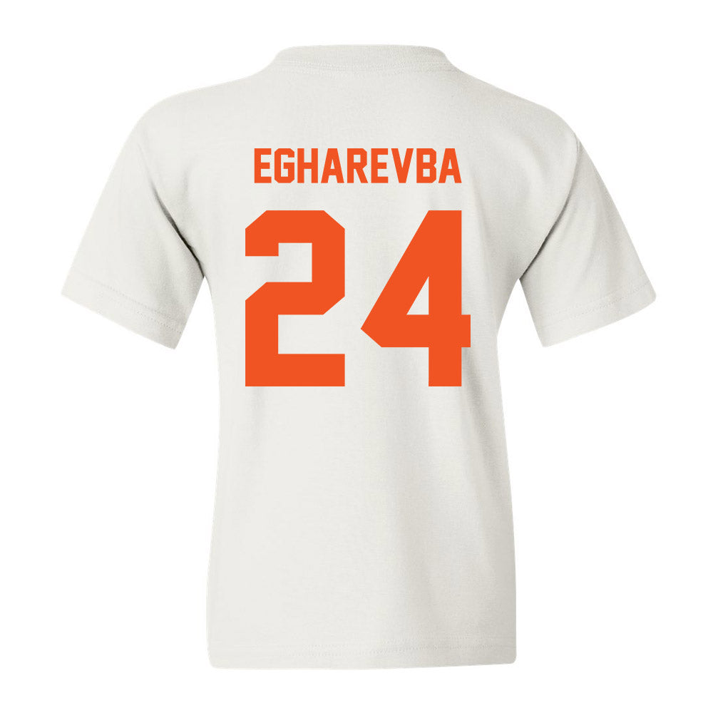Oklahoma State - NCAA Women's Basketball : Praise Egharevba - Youth T-Shirt