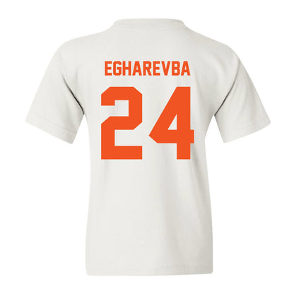 Oklahoma State - NCAA Women's Basketball : Praise Egharevba - Youth T-Shirt