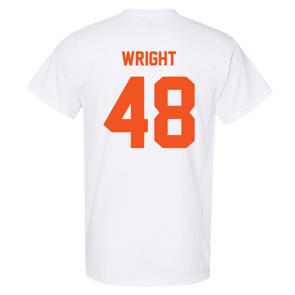 Oklahoma State - NCAA Football : Elijah Wright - T-Shirt