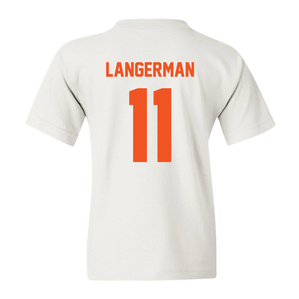 Oklahoma State - NCAA Women's Basketball : Rylee Langerman - Youth T-Shirt