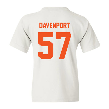 Oklahoma State - NCAA Football : Aidan Davenport - Youth T-Shirt