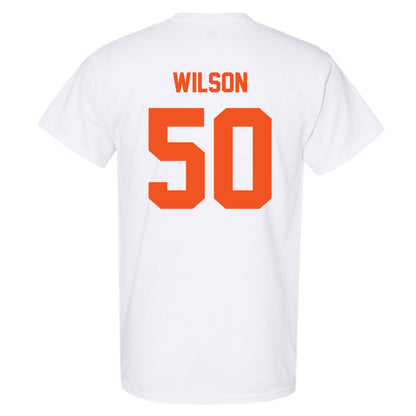 Oklahoma State - NCAA Football : Gunnar Wilson - T-Shirt