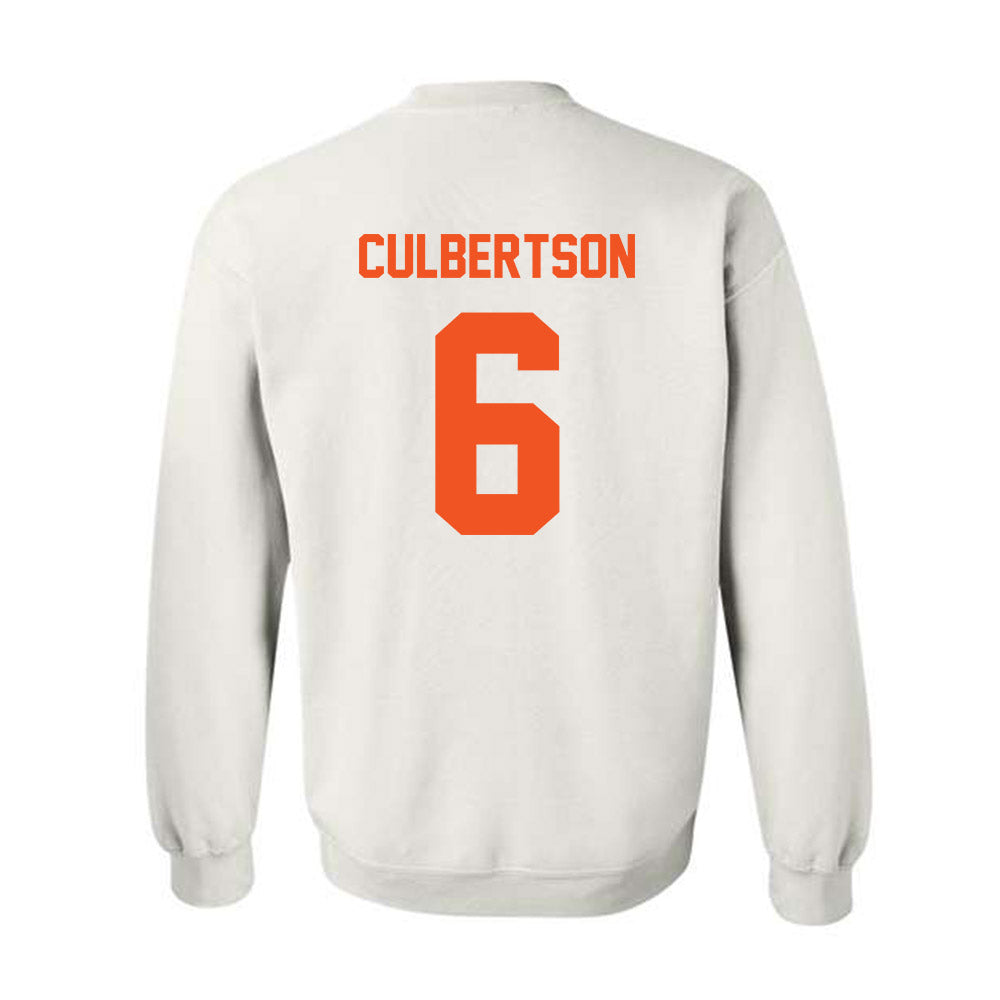 Oklahoma State - NCAA Baseball : Drew Culbertson - Classic Shersey Crewneck Sweatshirt-2