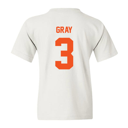 Oklahoma State - NCAA Women's Basketball : Micah Gray - Classic Shersey Youth T-Shirt-2