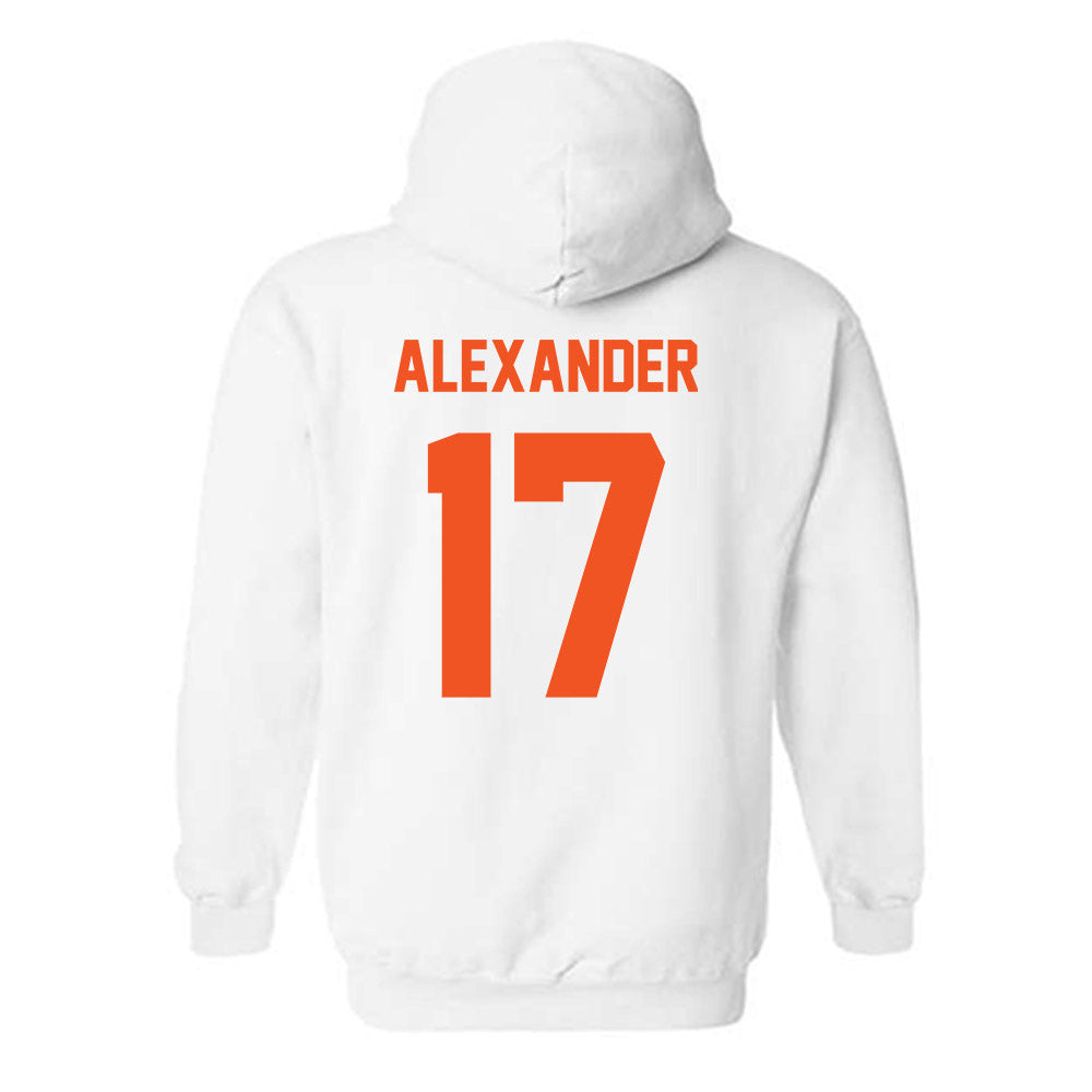 Oklahoma State - NCAA Baseball : Elijah Alexander - Classic Shersey Hooded Sweatshirt