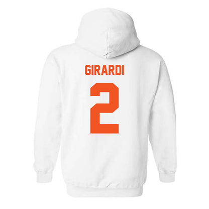 Oklahoma State - NCAA Women's Basketball : Lena Girardi - Classic Shersey Hooded Sweatshirt-1