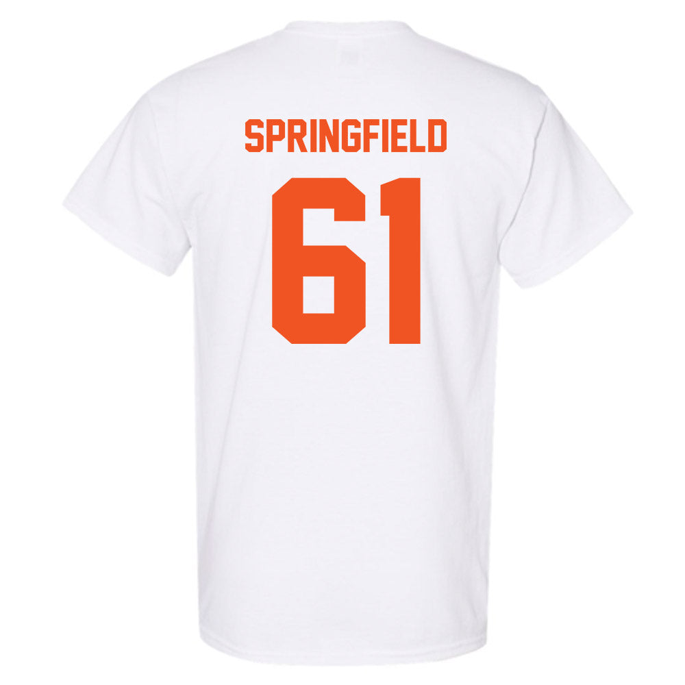 Oklahoma State - NCAA Football : Jake Springfield - T-Shirt