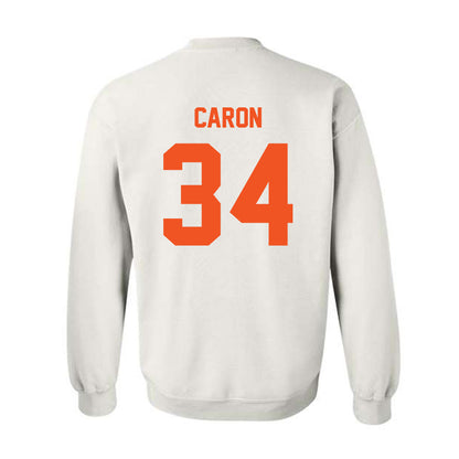 Oklahoma State - NCAA Men's Basketball : Tyler Caron - Classic Shersey Crewneck Sweatshirt