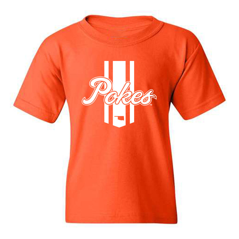 Oklahoma State - NCAA Men's Basketball : Brooks Manzer - Youth T-Shirt