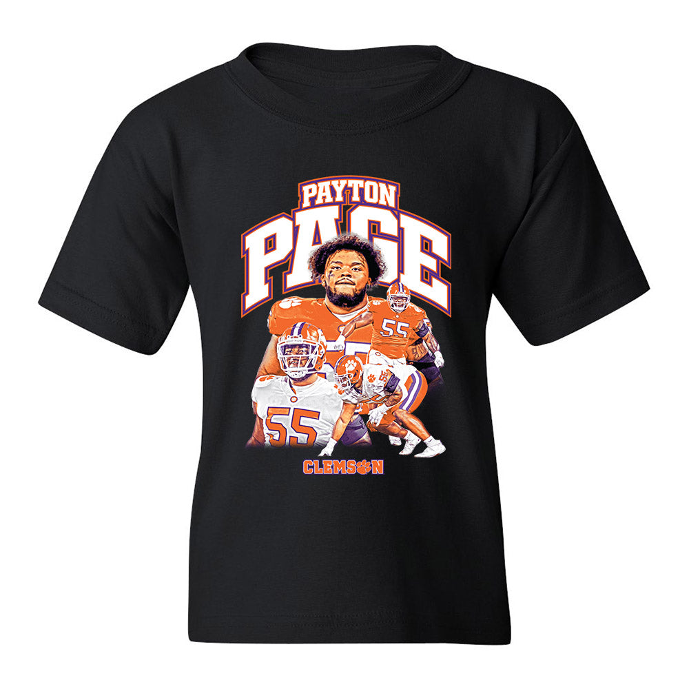 Clemson - NCAA Football : Payton Page - Player Collage Youth T-Shirt