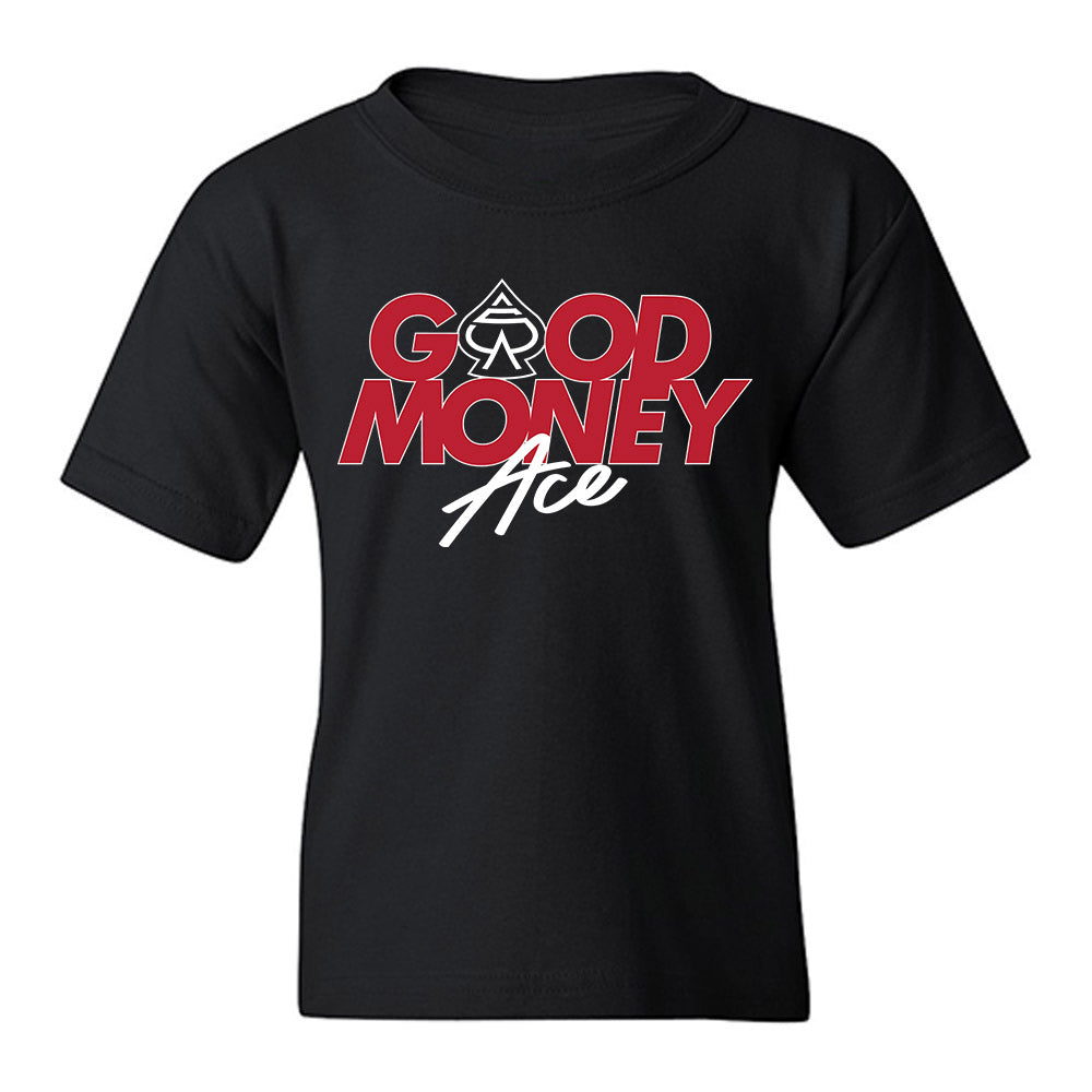 Georgia - NCAA Men's Basketball : Asa Newell - Youth T-Shirt-0