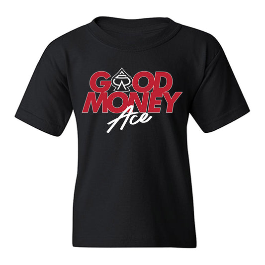 Georgia - NCAA Men's Basketball : Asa Newell - Youth T-Shirt-0