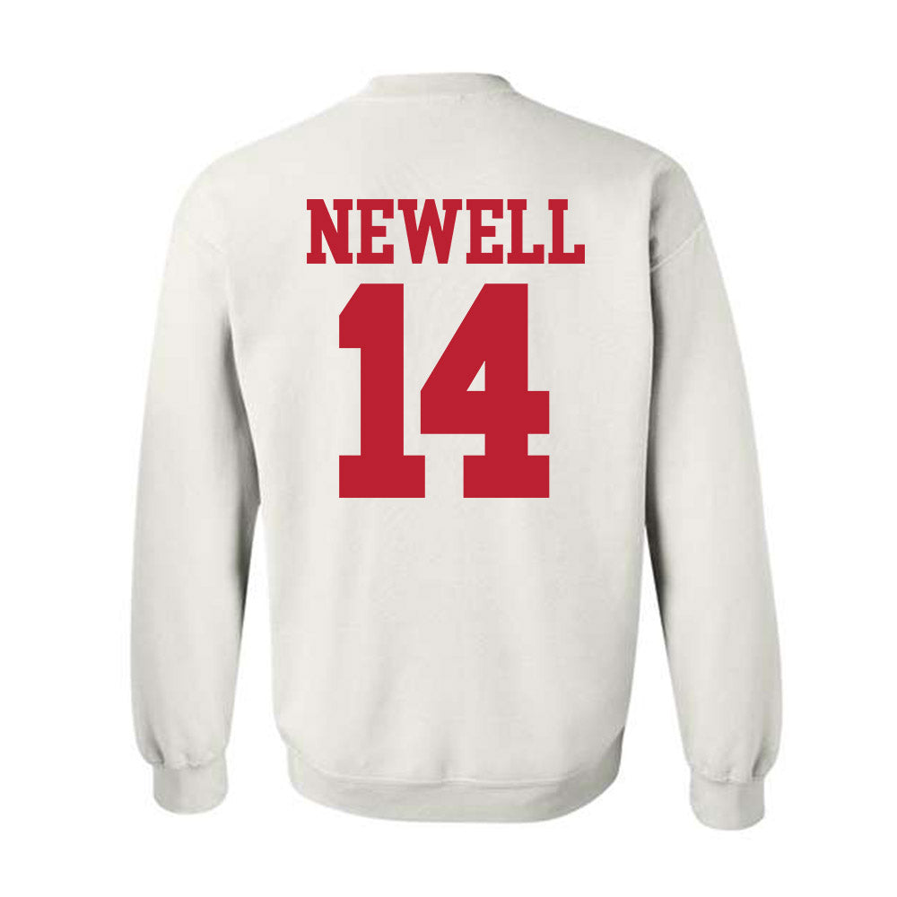 Georgia - NCAA Men's Basketball : Asa Newell - Fashion Shersey Crewneck Sweatshirt-1