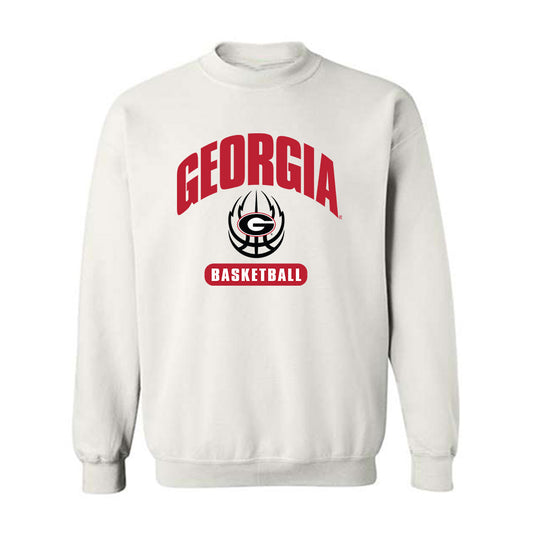 Georgia - NCAA Men's Basketball : Asa Newell - Fashion Shersey Crewneck Sweatshirt-0