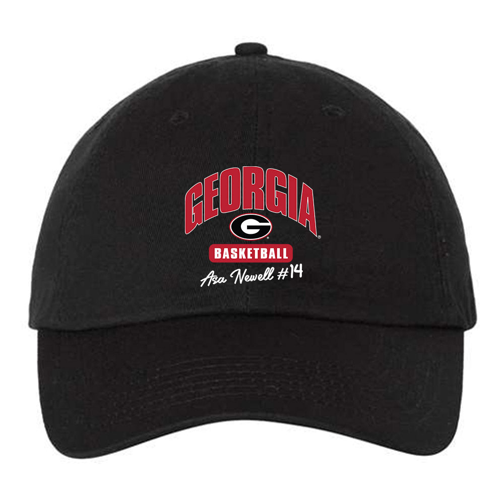 Georgia - NCAA Men's Basketball : Asa Newell - Dad Hat-0