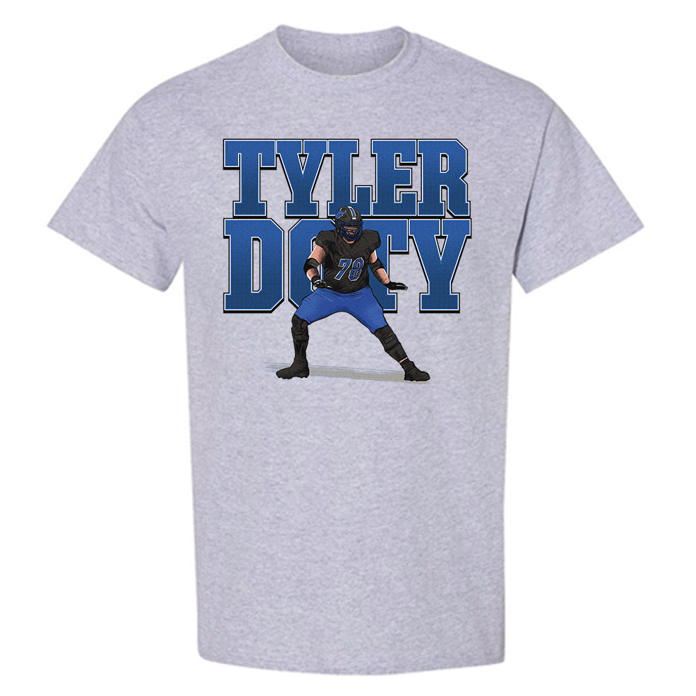 Buffalo - NCAA Football : Tyler Doty - Player Collage T-Shirt