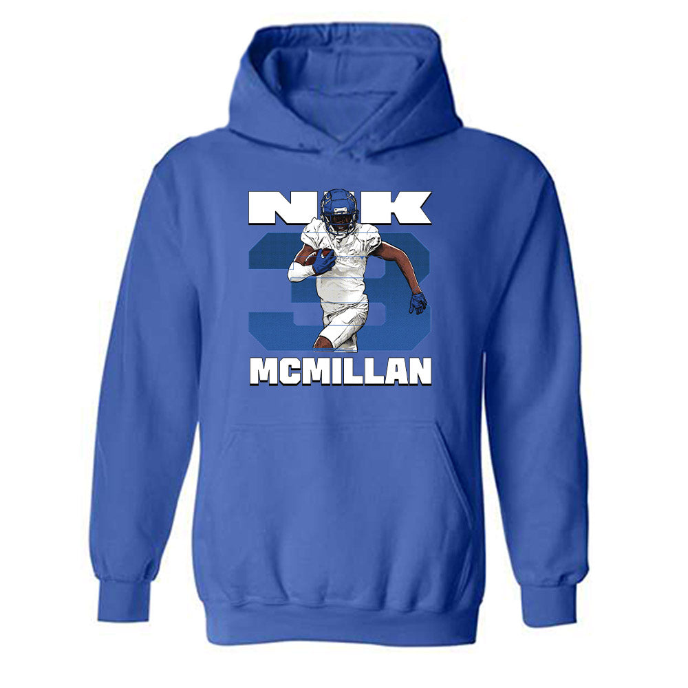 Buffalo - NCAA Football : Nik McMillan - Player Collage Hooded Sweatshirt