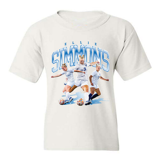 Buffalo - NCAA Women's Soccer : Ellie Simmons - Player Collage Youth T-Shirt