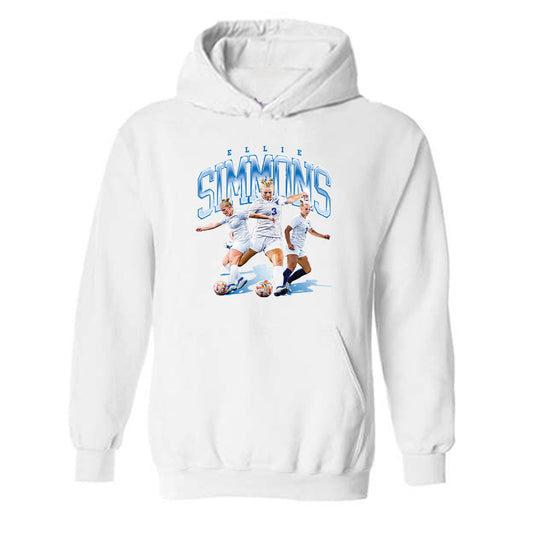 Buffalo - NCAA Women's Soccer : Ellie Simmons - Player Collage Hooded Sweatshirt