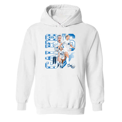 Buffalo - NCAA Women's Soccer : Maya Galko - Player Collage Hooded Sweatshirt