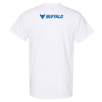 Buffalo - NCAA Women's Soccer : Sarah Woods - Player Collage T-Shirt