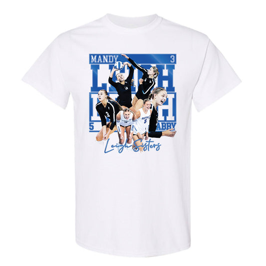 Buffalo - NCAA Women's Volleyball : Leigh Sisters - Player Collage T-Shirt