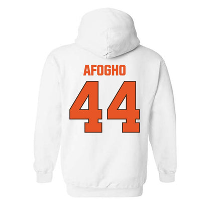 BGSU - NCAA Football : David Afogho - Classic Shersey Hooded Sweatshirt-1