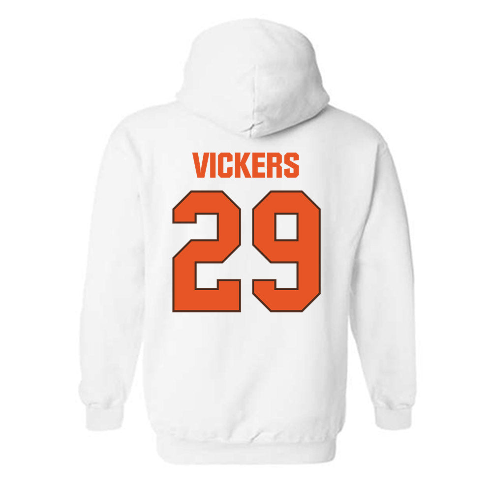 BGSU - NCAA Baseball : lance vickers - Classic Shersey Hooded Sweatshirt-1