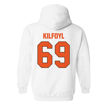 BGSU - NCAA Football : Andrew Kilfoyl - Classic Shersey Hooded Sweatshirt-1
