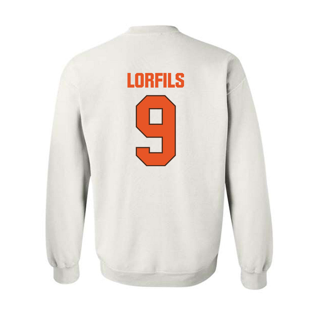 BGSU - NCAA Football : Darius Lorfils - Classic Shersey Crewneck Sweatshirt-1