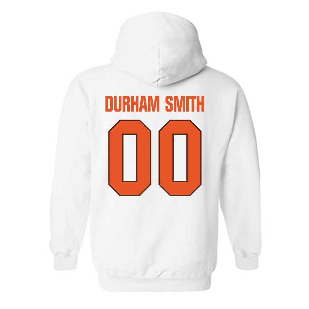 BGSU - NCAA Football : Elijah Durham Smith - Classic Shersey Hooded Sweatshirt-1