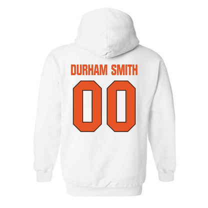 BGSU - NCAA Football : Elijah Durham Smith - Classic Shersey Hooded Sweatshirt-1
