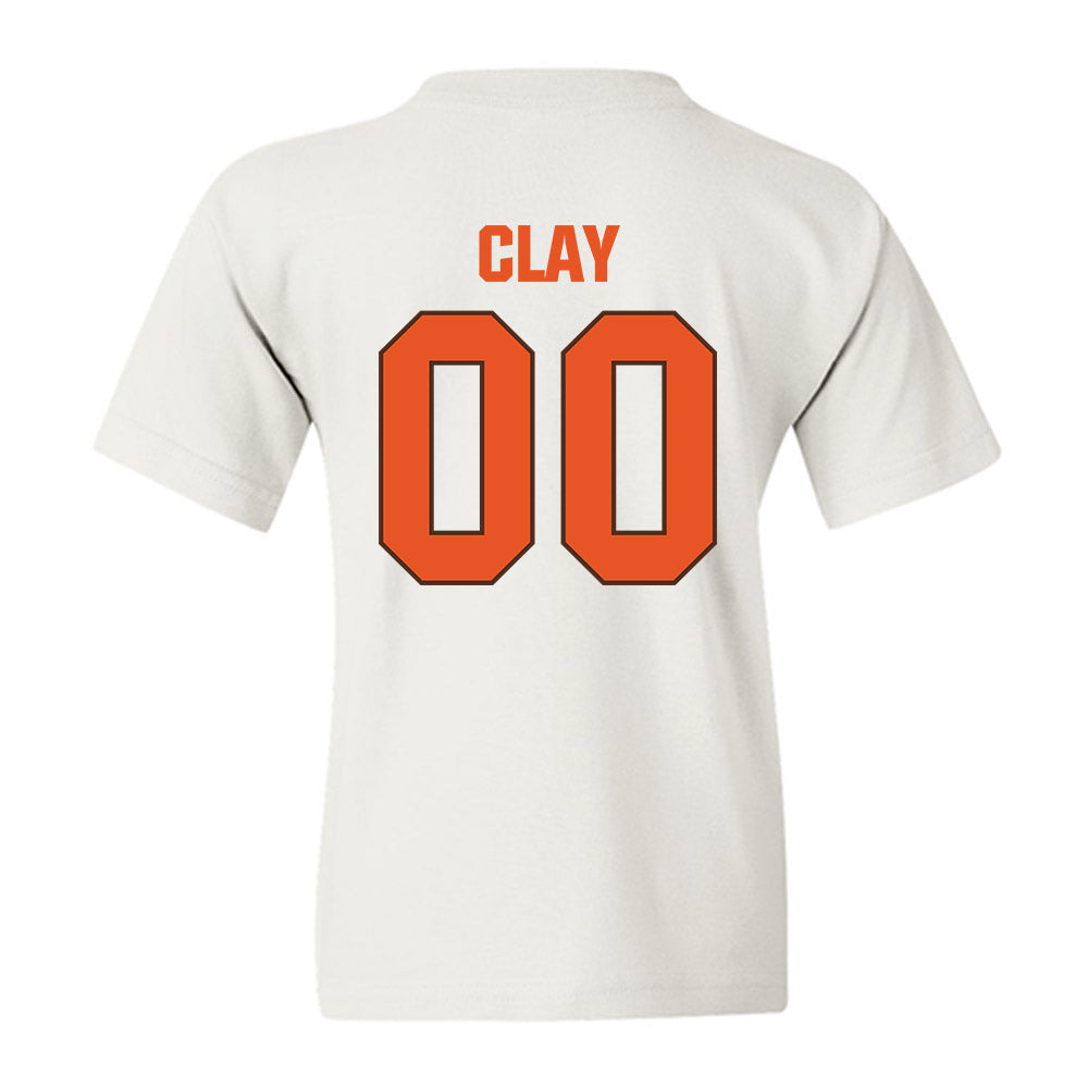 BGSU - NCAA Football : Austin Clay - Classic Shersey Youth T-Shirt-1