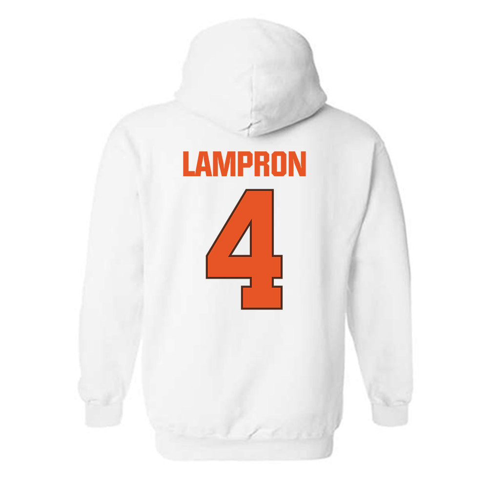 BGSU - NCAA Football : Gideon Lampron - Classic Shersey Hooded Sweatshirt-1