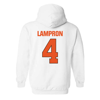 BGSU - NCAA Football : Gideon Lampron - Classic Shersey Hooded Sweatshirt-1