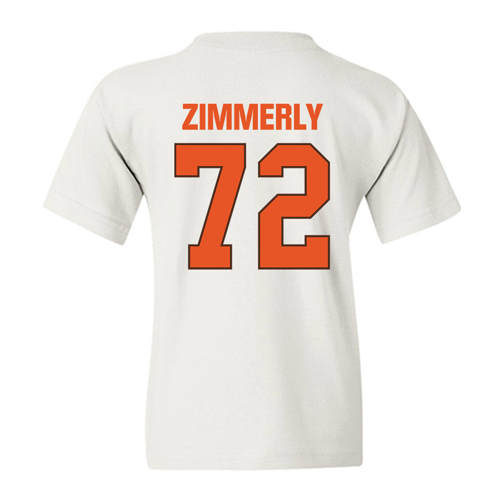 BGSU - NCAA Football : Cade Zimmerly - Classic Shersey Youth T-Shirt-1