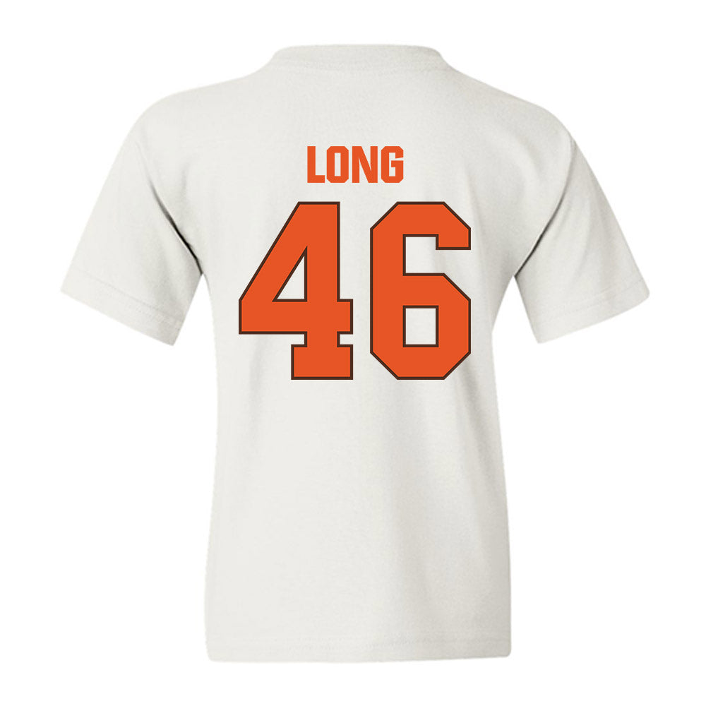 BGSU - NCAA Football : Zach Long - Classic Shersey Youth T-Shirt-1